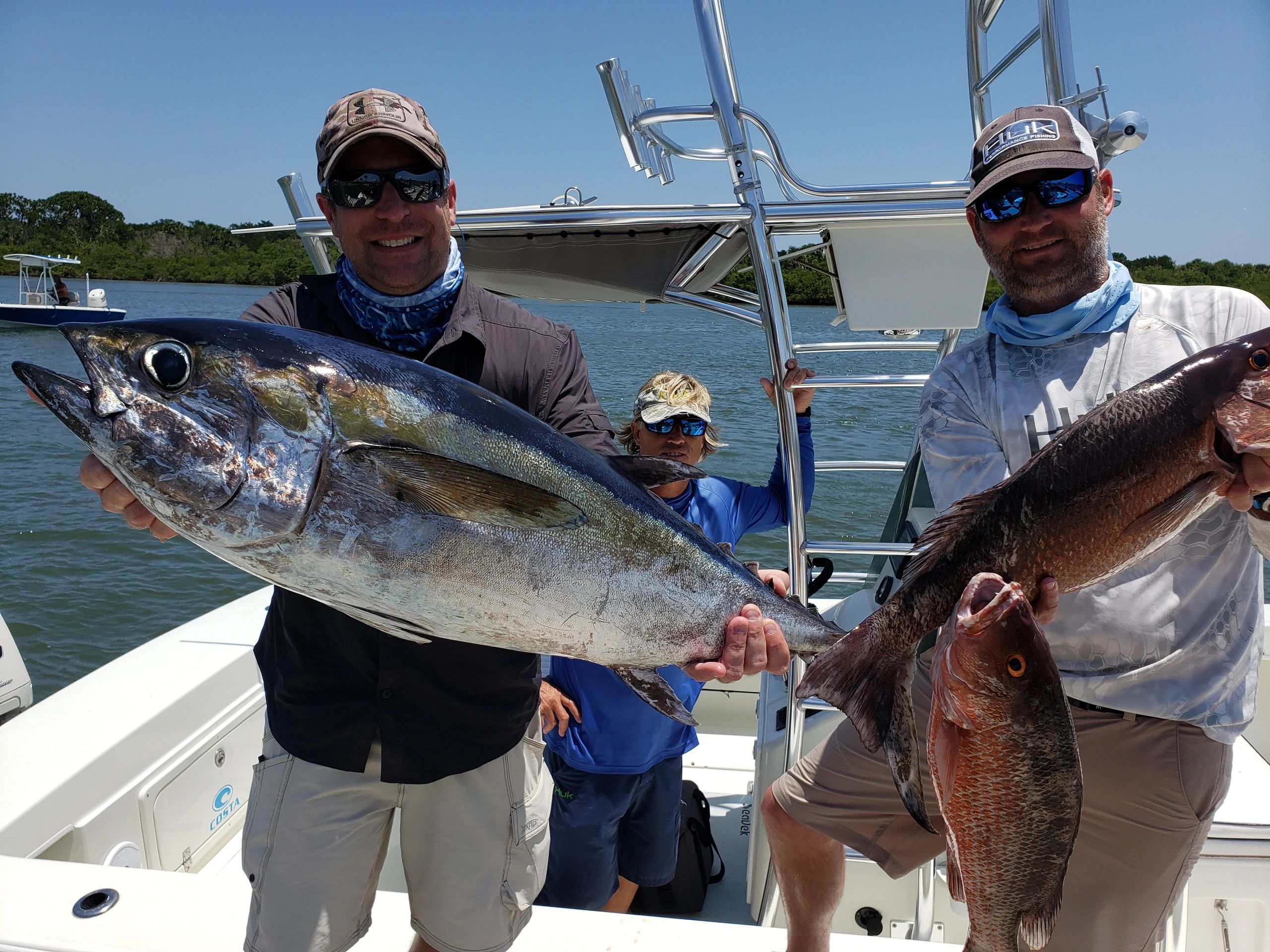 Fishing charter on the waters of New Smyrna Beach